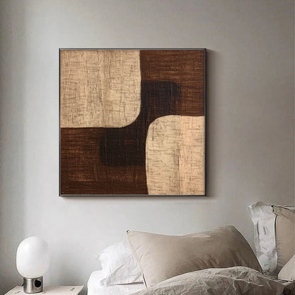 Beige & Brown Abstract #BBA 004